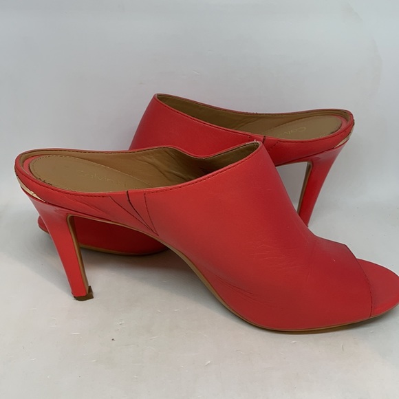 Calvin Klein Shoes - Calvin Klein High Heel Stiletto open toe Mules